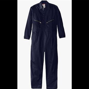 Walls Navy Blue Work Overalls Long Sleeves Sz 60